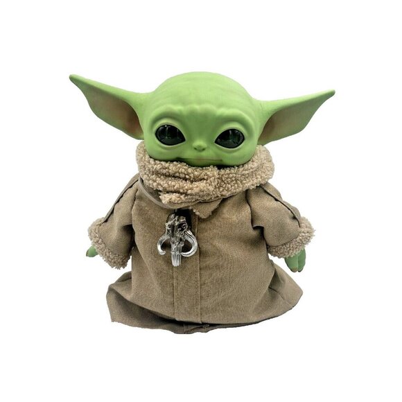 Star Wars The Mandalorian Child Baby Din Grogu 12" Mattel Lucasfilm Plush - Picture 2 of 13